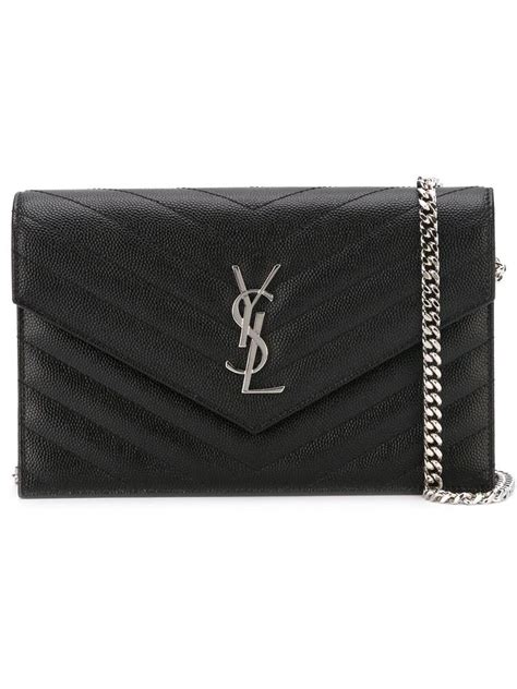 ysl monogram cross body|YSL monogram wallet.